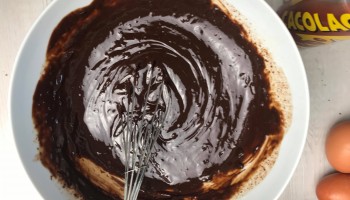 Gâteau poisson au Cacolac - Etape 1